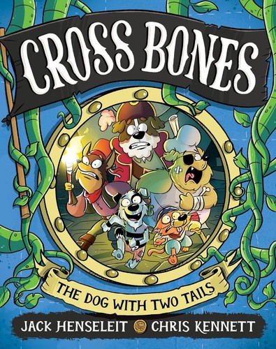 Cross bones the dog with - dog,