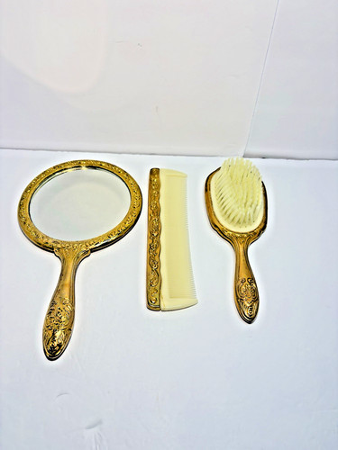 Set accessori vanità - , placcati