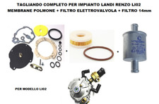 KIT REVISIONE LI02 POLMONE RIDUTTORE + FILTRO GPL FASE GAS E LIQUIDA LANDI RENZO
