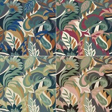 Belgravia Casa Foglia Carta da Parati Astratto Mosaico Bold Lavabile 4 Colori