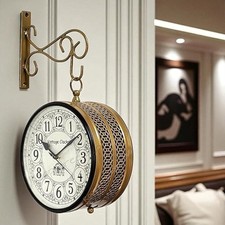 Antico orologio ferroviario a