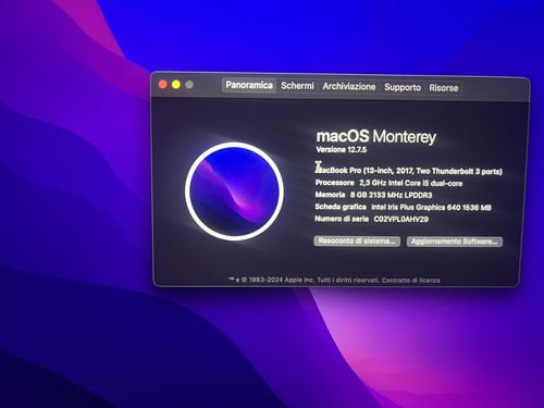 Apple macbook pro 256gb - apple, (256gb