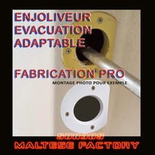 Cache Enjoliveur Évacuation