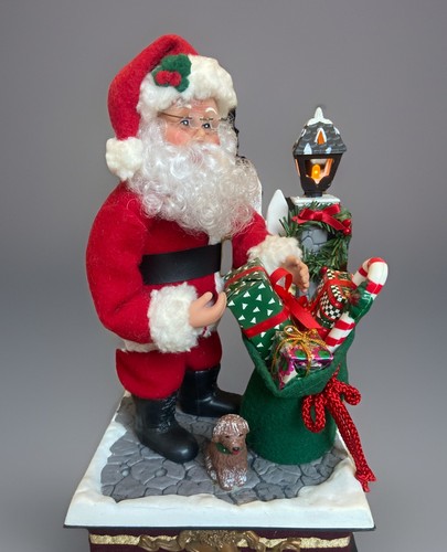 Lampada vintage natale babbo - lampada,