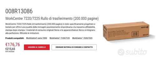 Rullo trasferimento originale - trasferimento,