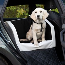 CopcoPet Sedile Posteriore Letto Auto Cintura Cuccia Auto Trasportino Cuccia per Cani Sonda Auto