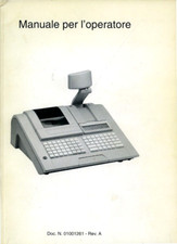 * MANUALE PER L'OPERATORE x REGISTRATORE CASSA SWEDA : Doc.N°.01001261 - Rev..A