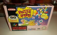 Puzzle Bobble Complet GIG ITA EUR PAL SNES Nintendo Funzionante QUASI COME NUOVO