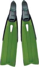 Pinne Spitfire Kelp verde chiaro 43/44 Sporasub pala apnea pesca pinne lunghe