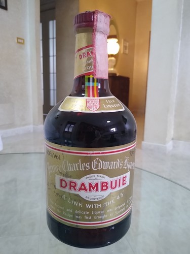 Vecchia bottiglia drambuie - vecchia,