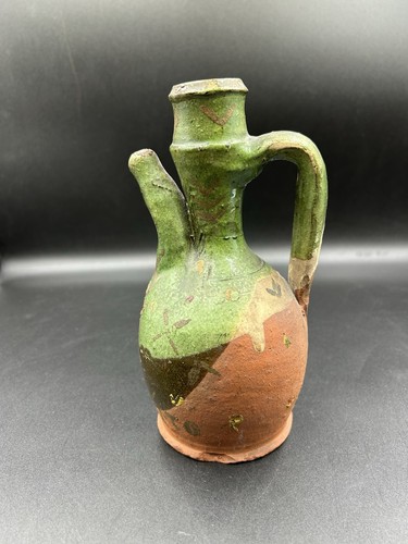 Olio terracotta smaltata - terracotta,