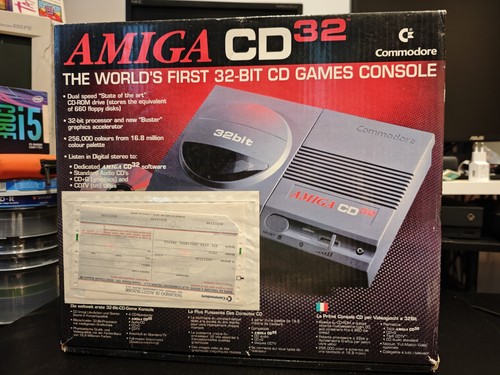 Commodore amiga cd32 boxed - amiga,