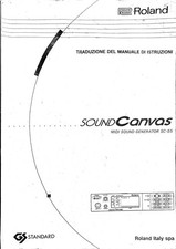 Manuale italiano roland sound - italiano,