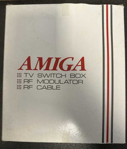 Amiga switch box rf - amiga, tv