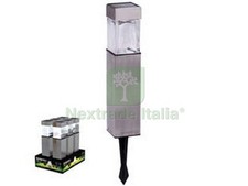 6PZ LAMPADA SOLARE LED SQUARE