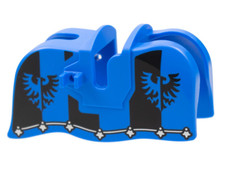 LEGO Bardatura Cavallo Black