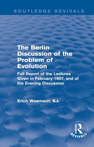Wasmann berlin discussion of - -,