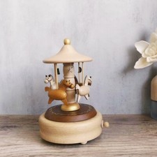 Wooden Music Box Wind Up