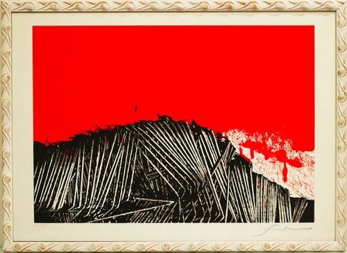 Emilio scanavino litografia - -,