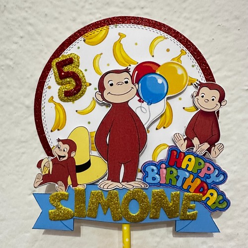 Curioso george cake topper - curioso,