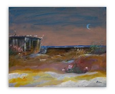 Roberto Barni Opera Olio su