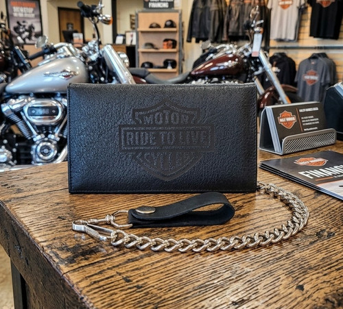 Portafoglio lungo motociclista