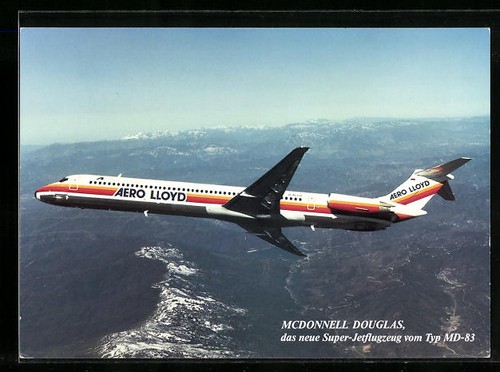 Cartolina aereo mcdonnell - cartolina,