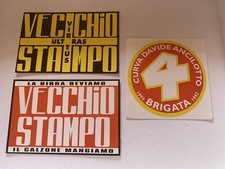 Lotto 3 Adesivi Virtus Roma