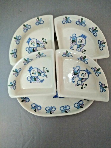 Antipastiera pezzi in - 5,