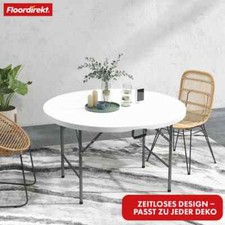 Tavolo Pieghevole Rotondo