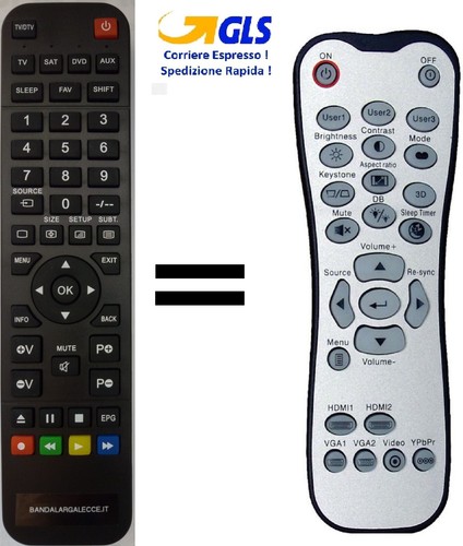 Telecomando gia programmato - telecomando,
