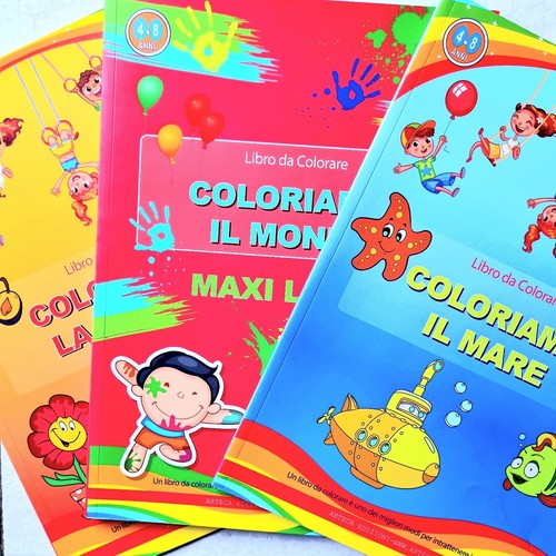 Album colorare - album, da