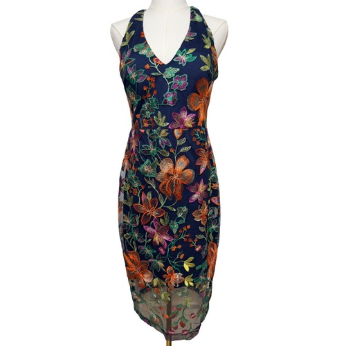Abito midi guess blu - guess, navy