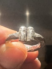Anello Antico Etnico Argento