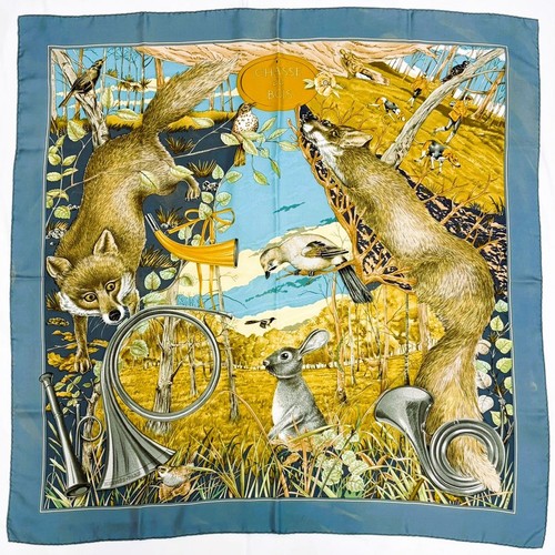 Sciarpa hermes chasse au - hermes, la