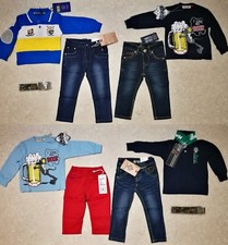 LOTTO STOCK ABBIGLIAMENTO NUOVO CON ETICHETTA BIMBO BAMBINO ETA 9/12 MESI