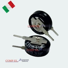Condensatore elettrolitico 0.33F 0,33F 5.5V 5.5V bassa scarica d 11x5mm vertical