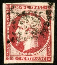 France Stamps # 20 Used Jumbo