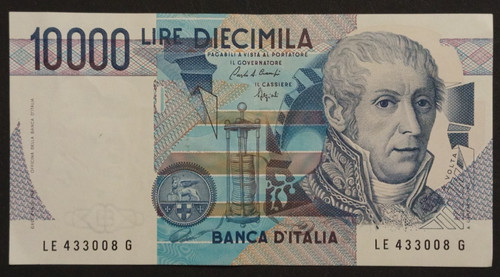 10000 lire 1992 q - lire, 10/09/1992