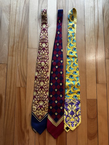 Lotto tre cravatte vintage - lotto,
