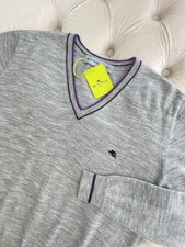 Maglione maglia lana grigio