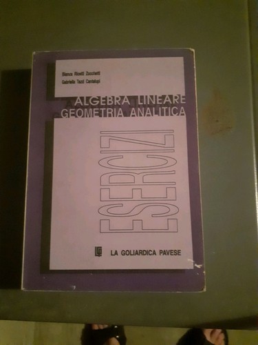Algebra lineare lezioni - lineare,