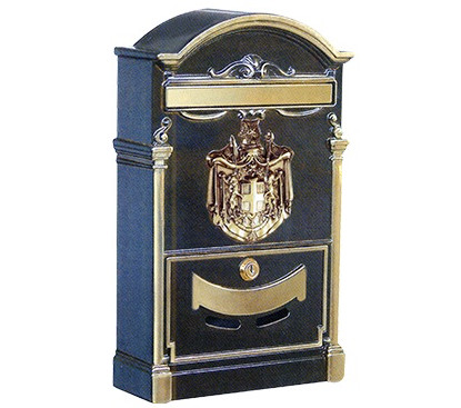 Cassetta postale ottone - postale, in