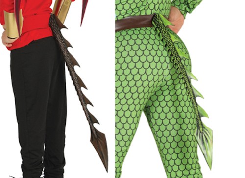 Draghi coda costume lattice - draghi,