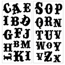 Tatuaggi temporanei lettere - temporanei,
