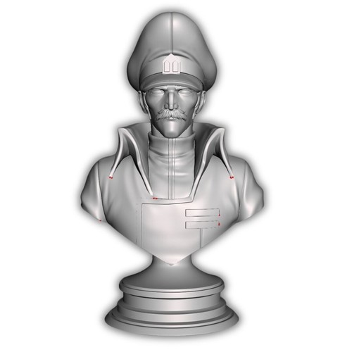 Captain gloval busto alto - alto, 6