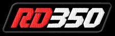 Yamaha RD 350 RD350 ecusson brodé patche patch