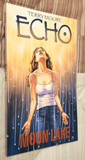 ECHO  " MOON LAKE "  TPB  N° 1 ( T. MOORE )- ABSTRACT STUDIO 2008 ( COMICS USA )