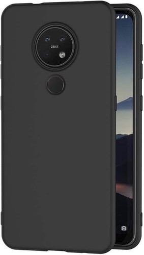 Coque noir slim pour nokia - slim, 7.2