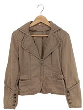 LIU JO Giacca corta Donna Giacca Taglia IT 42 bianco sporco stile casual